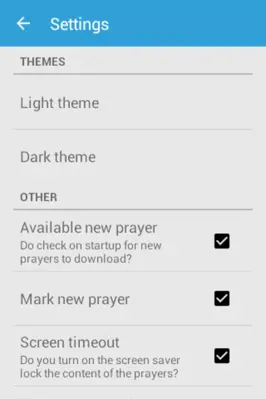 Prayer book android App screenshot 2