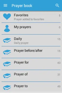 Prayer book android App screenshot 8